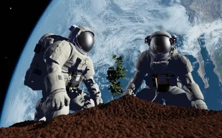 خيال تحول واقعاً.. العلم اقترب من زراعة الحمص على القمر