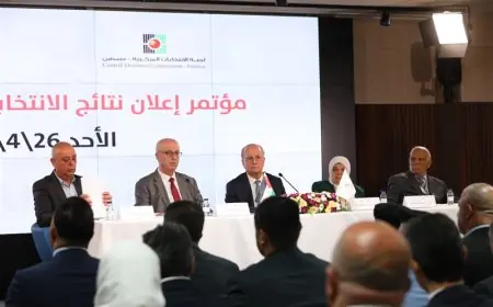 لجنة الانتخابات تعلن نتائج الانتخابات المحلية 2026