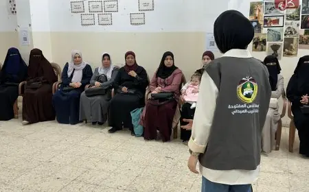 طالبات الإرشاد والصحة النفسية في جامعة القدس المفتوحة ينظمن يومًا ترفيهيًا نفسيًا لأمهات وزوجات الأسرى