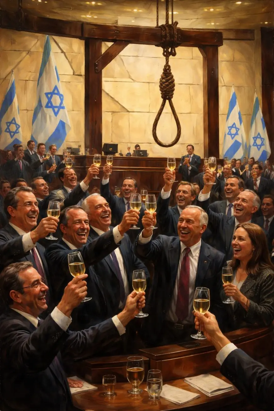 احتفال الجلاد: عندما يبتسم القانون بوجه المقصلة