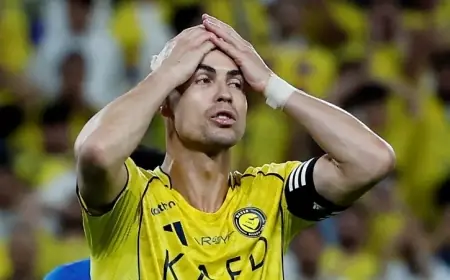 رونالدو يوجه رسالة بعد خطأ بينتو والتعادل مع الهلال
