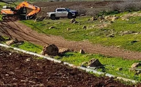 الاحتلال يدمر خطوطا ناقلة للمياه شرق طمون