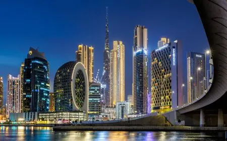 الإمارات.. حريق في الطوابق العليا من أبراج الإمارات المالية في دبي