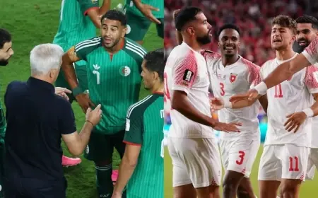 محرز أساسياً في قائمة الجزائر.. والأردن يبدأ بتغييرين