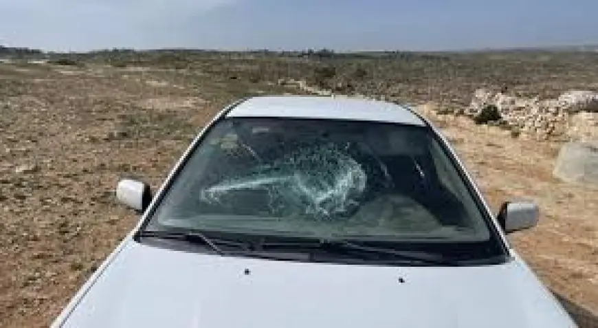 مستعمرون يهاجمون مركبات المواطنين جنوب بيت لحم