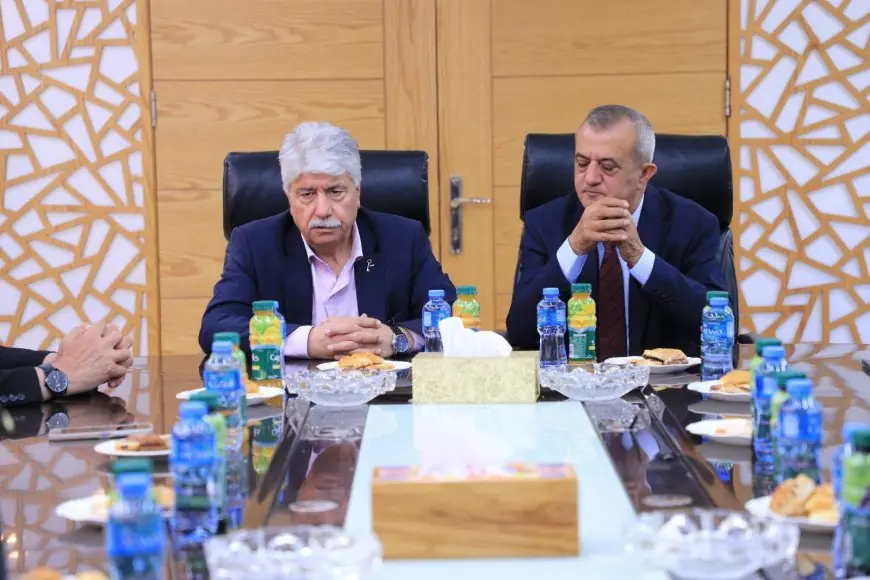 بلدية طولكرم تستقبل د. احمد المجدلاني - عضو اللجنة التنفيذية لمنظمة التحرير الفلسطينية- أمين عام جبهة النضال الشعبي.