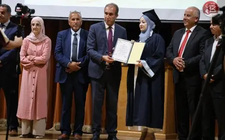  صور - جامعة فلسطين التقنية- خضوري تحتفل بتخريج الفوج الثالث من مربيات الأطفال