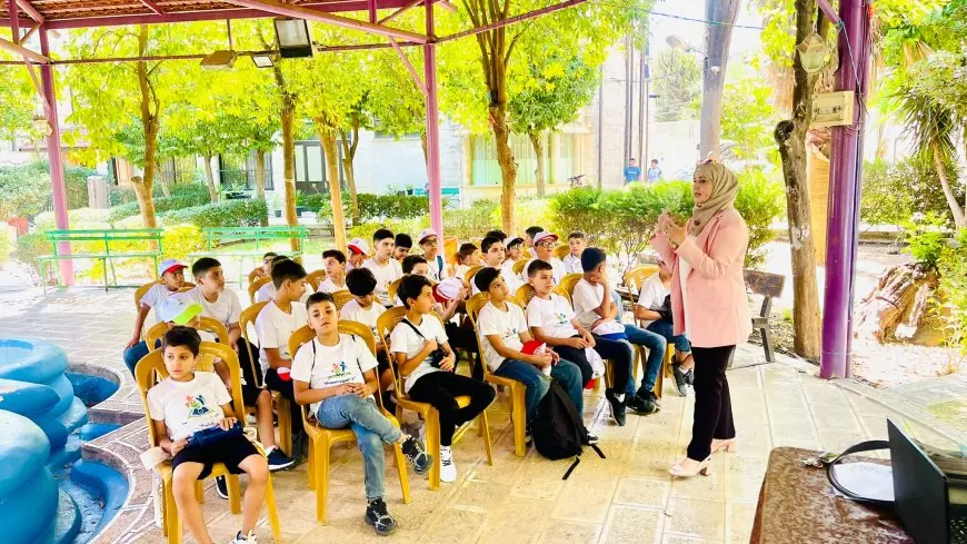 "الأمثال التراثية الفلسطينية تفتح نافذة على الذاكرة الشعبية لطلبة نادي الفتوة الصيفي بنابلس"