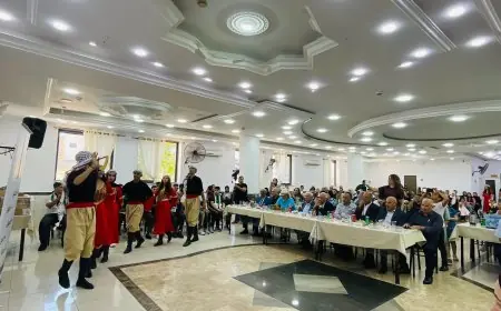 مهرجان في ضواحي القدس لدعم التعليم وتكريم المتفوقين بالثانوية العامة 2026 وشخصيات أكاديمية وثقافية