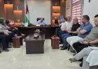 مركز العمل التنموي «معًا» ينظم لقاءً توعويًا لموظفي بلدية طولكرم حول مخاطر المواد المتفجرة.