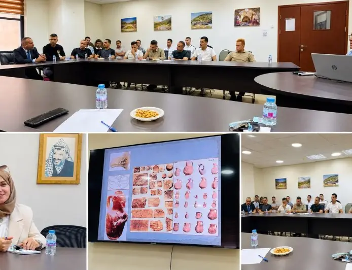وزارة السياحة والآثار تنظم ورشة علمية لضباط الضابطة الجمركية حول حماية الموروث الثقافي