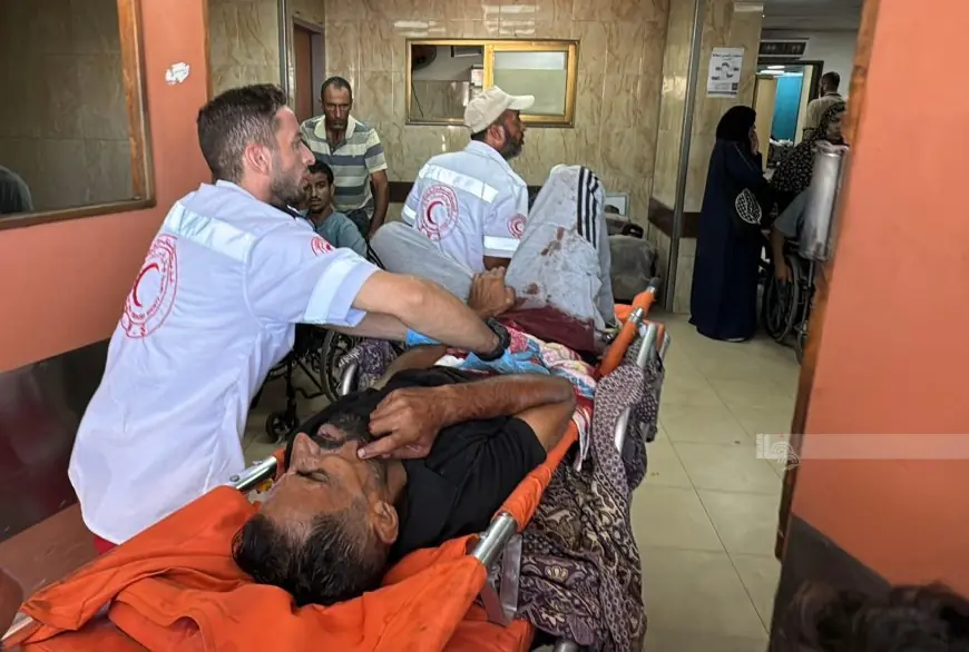 إصابتان إحداهما حرجة في قصف مسيّرة تجمعا للمواطنين في مخيم الشاطئ غرب مدينة غزة