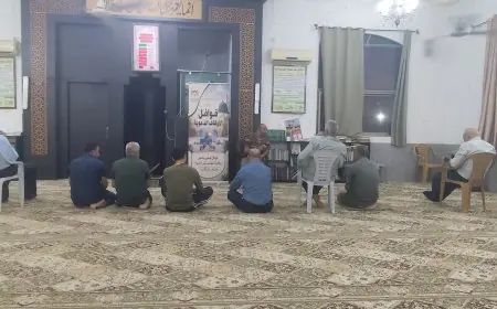 أوقاف طولكرم : حملة قوافل  الأوقاف الدعوية تحط رحالها في مسجد كفا