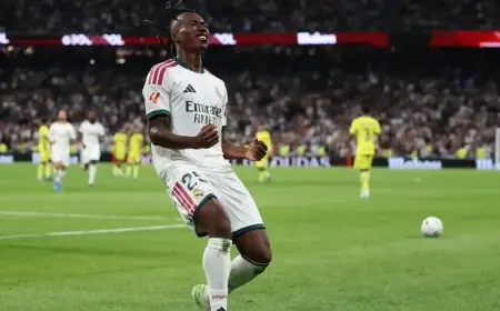 في ليلة طرد فينيسيوس.. ريال مدريد يهزم فياريال بصعوبة