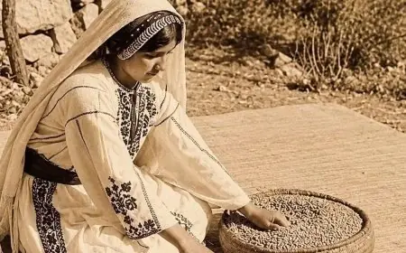 من ذاكرة فلسطين: بيتونيا عام 1936… حكاية القمح والبساطة وأصالة الحياة
