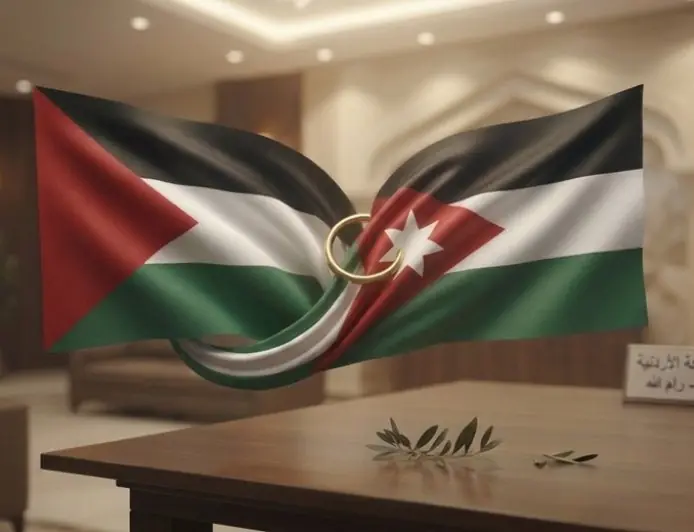 عضوا مركزية "فتح" دلال سلامة وزكريا الزبيدي يؤمان السفارة الأردنية برام الله برفقة وفد من الشخصيات الوطنية والنقابية لتقديم واجب العزاء