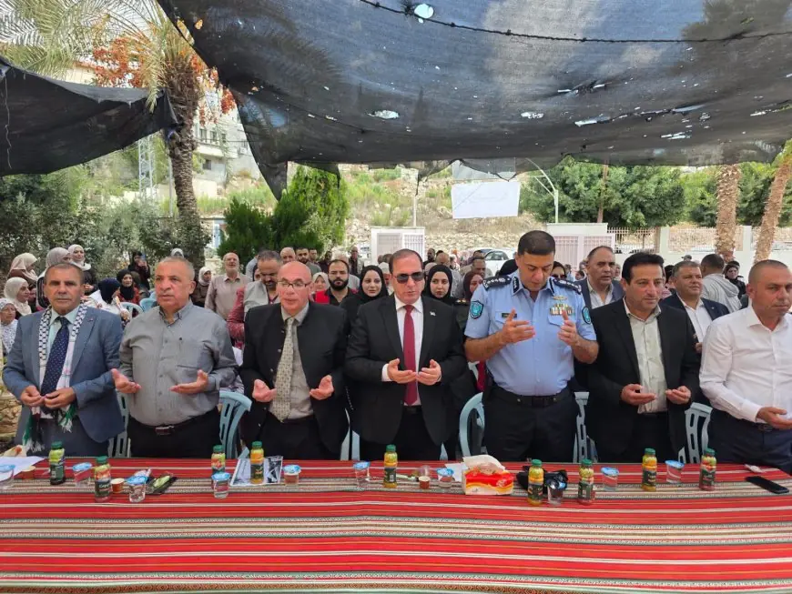 ???????? إحياء يوم التراث الفلسطيني في مدرسة بنات قفين الأساسية العليا بحضور محافظ طولكرم