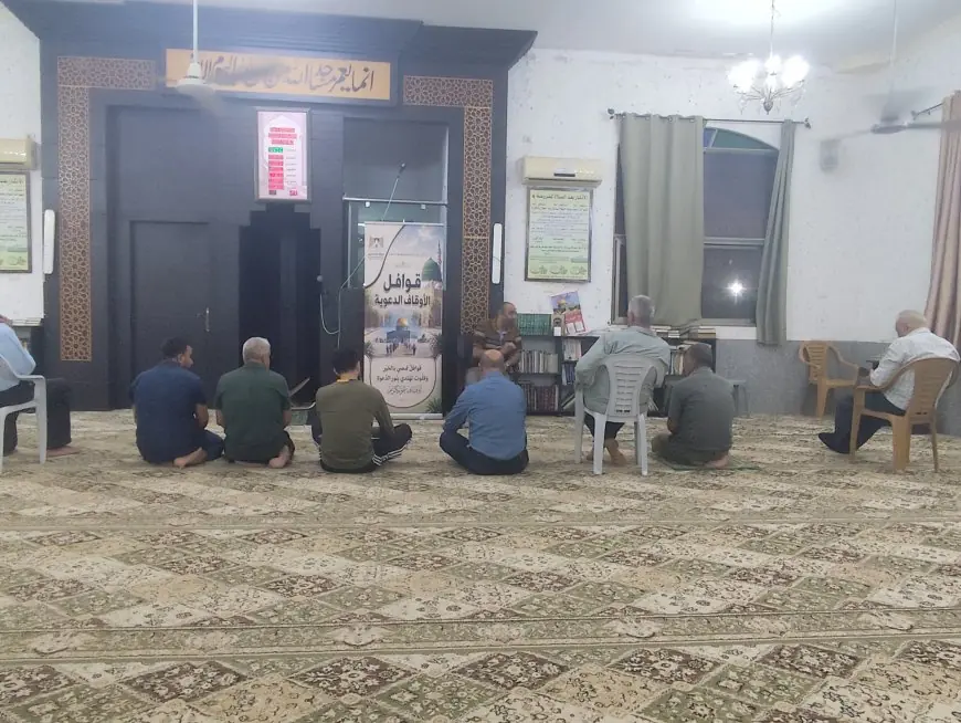 أوقاف طولكرم : حملة قوافل  الأوقاف الدعوية تحط رحالها في مسجد كفا